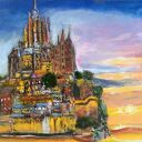 Mont Saint - Michel zamek