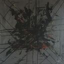 In My Darkest Moments - obraz abstrakcyjny 80x80 ręcznie malowany