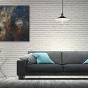 Obraz na płótnie Kosmos 2 - mgławica Tarantula i gwiazdy 120x80 cm