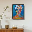 Olejny portret kobiety Carmenlotsu - limitowana edycja A4