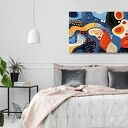 Obraz na płótnie Abstrakcja 69 120x80 cm - ożyw swoje wnętrze