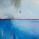 Abstrakcja - obraz akrylowy 70x70 cm (kwadrat) 
