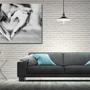 Obraz XXL ręce i serce 120x70 cm na płótnie Canvas - miłość para