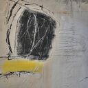 The Letter - nowoczesny obraz abstrakcyjny ręcznie malowany akrylowy
