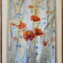 Polne Maki - obraz olejny ręcznie malowany 50x70 cm