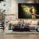 Obraz na płótnie z papugą arą 120x80 cm