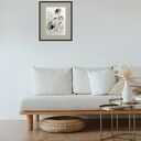 Poranek żurawia, Akwarela 24x32 cm