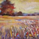 ŁĄKA-praca formatu 18/24 cm