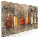Obraz na płótnie - BUTELKI VINTAGE - 120x80 cm (57601)