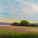NASZE MIEJSCA - obraz akrylowy 30x40 cm (nowoczesny pejzaż na płótnie)