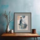 Potęga we mnie, Akwarela 24x32 cm