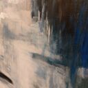 Abstrakcja - obraz akrylowy 100x100 cm w stylu nowoczesnym