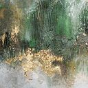 Obraz ręcznie malowany Abstrakcja XXL Struktura 3D Złocenia 70x100 cm