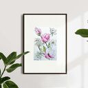 Akwarela "Magnolie"