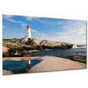 Obraz na ścianę biuro plakat LATARNIA 2 morska ocean Kanada 120x80