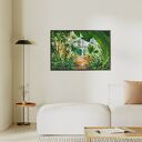 Botaniczna szklarnia - oryginalna akwarela 43x61 cm