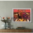 Grzech (The Sin) 50x70 - ręcznie malowany obraz abstrakcyjny na płótnie