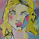 Obraz olejny Portret Boy Grunge - limitowana edycja A4