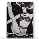 Bikini - czarno-biały obraz akrylowy na płótnie 70x50 cm