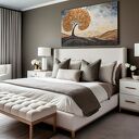 Obraz do salonu - DRZEWO ŻYCIA MOZAIKA ARTYSTYCZNA - 70x50 cm (105001)