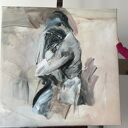 Fresh - nowoczesny obraz akrylowy na płótnie 100x100 cm