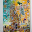 Kawa o smaku morza. Giclee
