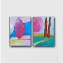 ZAMÓWIENIE - dwa pejzaże pastelami