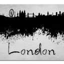 miasto LONDON 3 - 120x70cm obraz na płótnie londyn