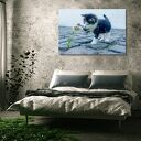 Kolorowy obraz KOTEK 6 na płótnie 120x80 cm