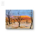 Namibia - ręcznie malowany obraz akrylowy na płótnie 50x70 cm