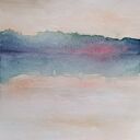 Pejzaż - komplet 2 akwarel 32 x 24 cm (bez oprawy)