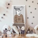 Obraz drukowany na płótnie do pokoju dziecięcego SZYNSZYL 60x80cm