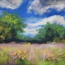 PEJZAŻ-praca formatu 18/24 cm