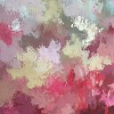 Abstrakcyjny obraz ręcznie malowany - Love Story II 80x120cm