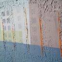 Pola pamięci - abstrakcyjny obraz akrylowy 70x70 cm