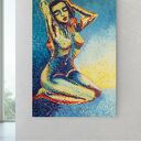Akt kobiety - obraz olejny do salonu 100x70 cm (edycja limitowana)
