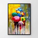 Plakat obraz rain 50x70 cm B2