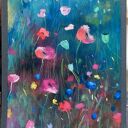 ŁĄKA-praca formatu 24/18 cm