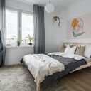 Obraz na płótnie - MINIMALIZM PORTRET KOBIETA - 120x80 cm (96301)