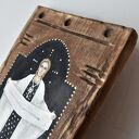 Anioł Klucznik XVIII obraz ręcznie malowany na drewnie