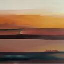Linie przestrzeni, Olej, 100x75 cm