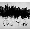 miasto NEW YORK 3 - 120x70cm obraz na płótnie nowy jork