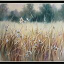 Gorąca Łąka, ręcznie malowany olejny