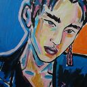 Obraz olejny do salonu NCT K-pop - Winwin, 21x29 cm, edycja limitowana