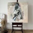 Fresh - nowoczesny obraz akrylowy na płótnie 100x100 cm