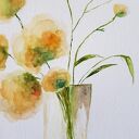 Kwiaty - akwarela 32x24 cm (oryginalny, sygnowany obraz)