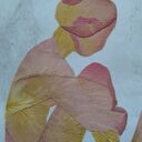 Between Us - obraz botaniczny z prawdziwych suszonych kwiatów 30x21 cm