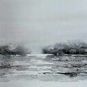 Oryginalny pejzaż w akwareli 24 x 32 cm - sygnowana praca bez oprawy
