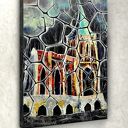 Opactwo Bukowiec. Obraz Giclee na płótnie Canvas