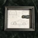 Royal Art No. 24 Porsche 911 GT3 RS - luksusowa ramka z kluczykiem